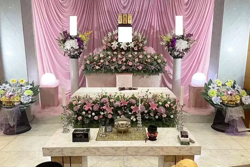 厚木市斎場の式場