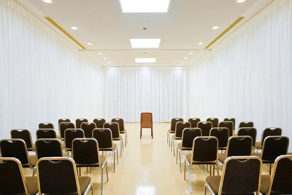 町屋斎場の式場