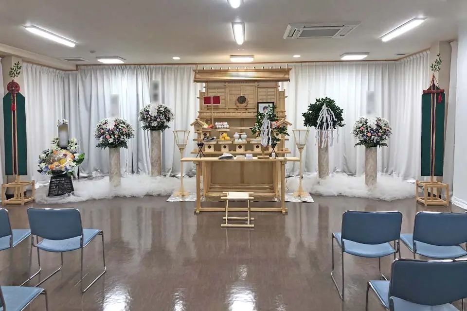 宝亀閣斎場の葬儀風景