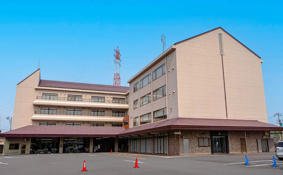 戸田葬祭場の外観