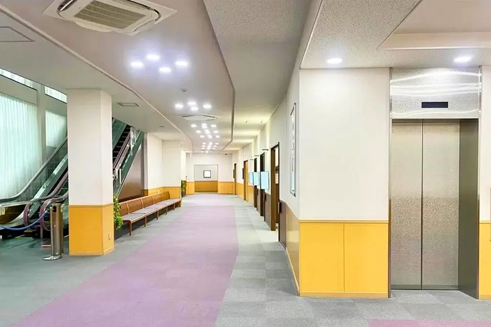 谷塚斎場の式場