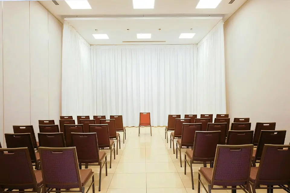 四ツ木斎場の外観