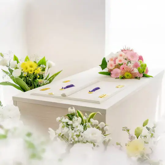 わかりやすい家族葬が葬儀を行っている様子